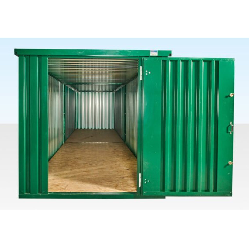 6M X 2.1M End Linked Flat Packed Container Bundle (Powder Coated)