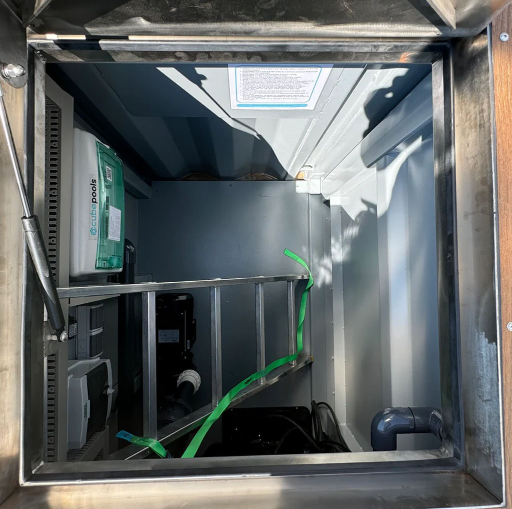 6m/20ft Caribbean Blue Container Swimming Pool - Image 5